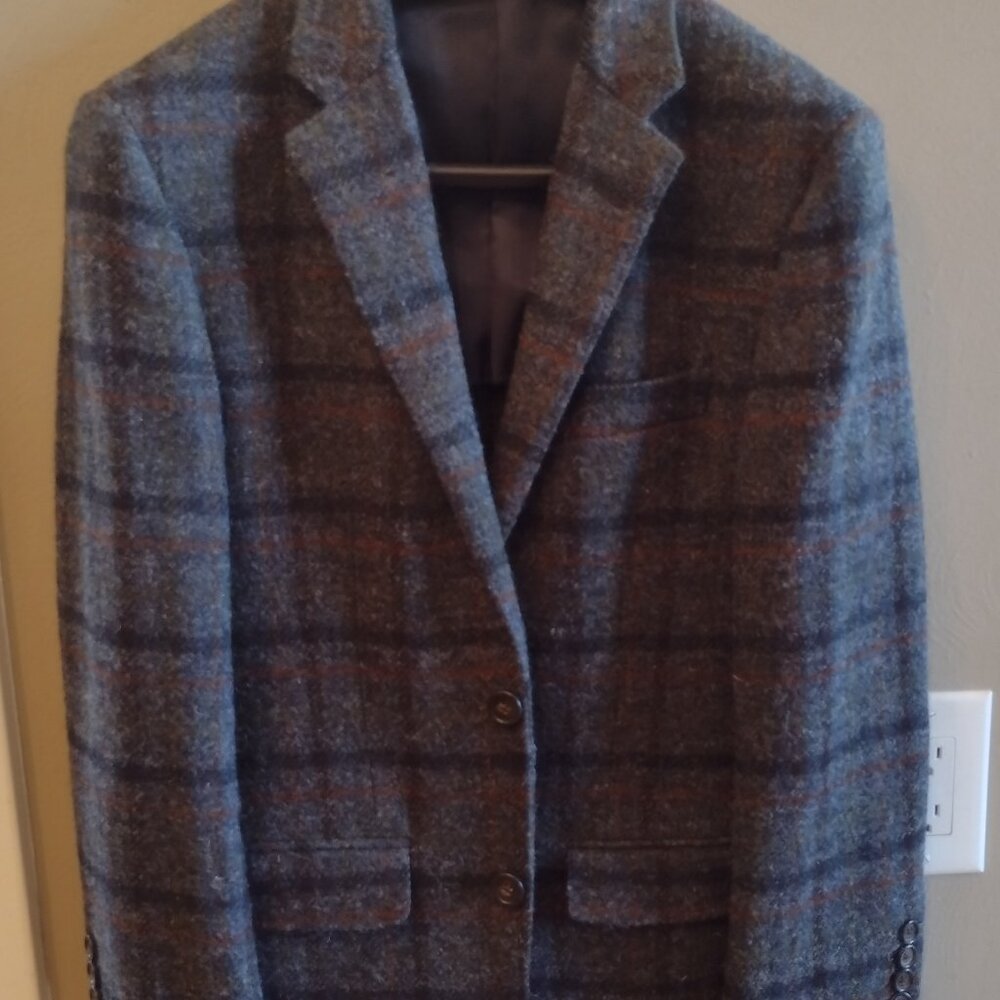 Brooks Brothers Harris Tweed Sport Coat Size 36S - Milano Fit - Picture 2 of 16